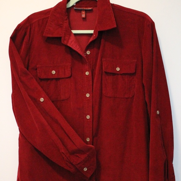 Macdougal and Houston Button Up Corduroy Shirt - Picture 1 of 4